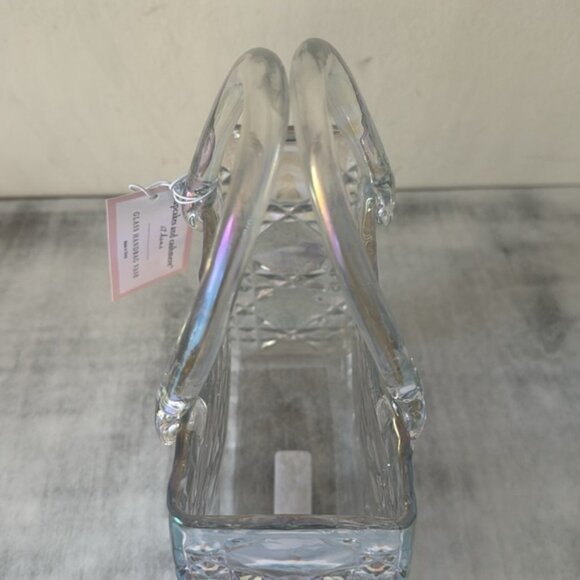 Cupcakes and Cashmere Iridescent Glass Handbag Shape Vase - Picture 5 of 12